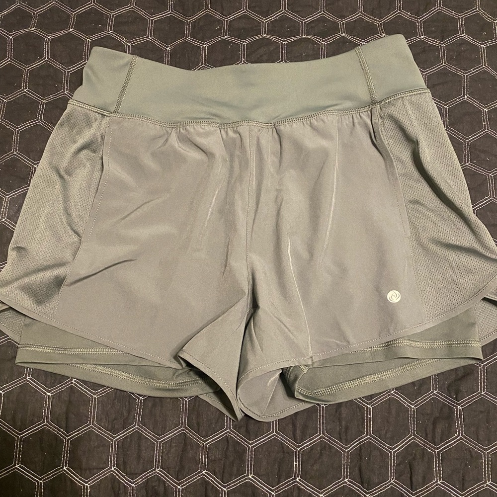 Green gym shorts! Women’s size medium